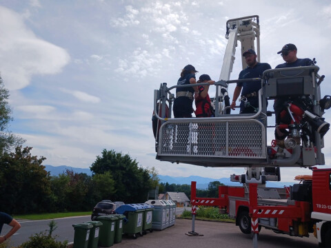 Spiel und Spaß bei der Feuerwehr