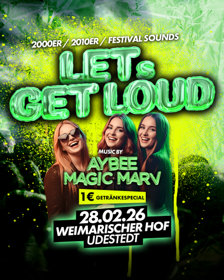 LET`S GET LOUD UDESTEDT