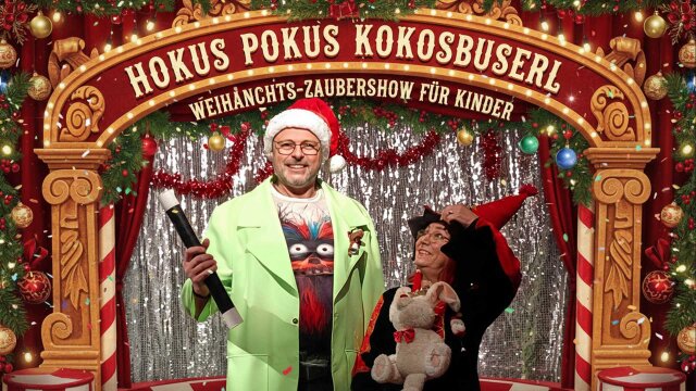 Hokus Pokus Kokosbusserl / Zaubershow für Kinder