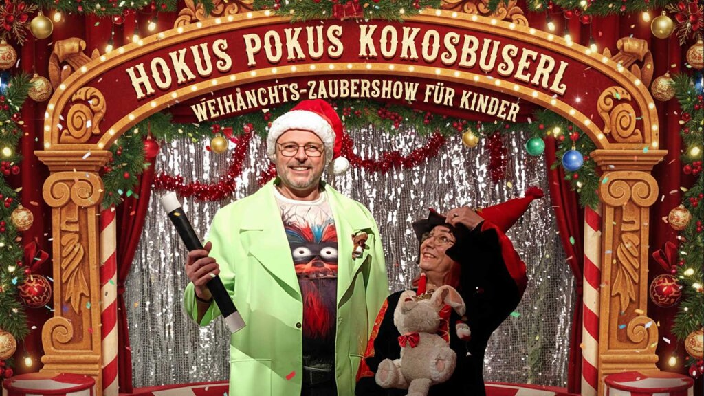 Hokus Pokus Kokosbusserl / Zaubershow für Kinder
