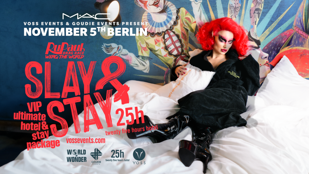 Slay and Stay Hotel Packages (Werq the World) – Berlin