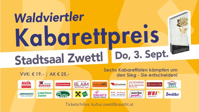 6. Waldviertler Kabarettpreis