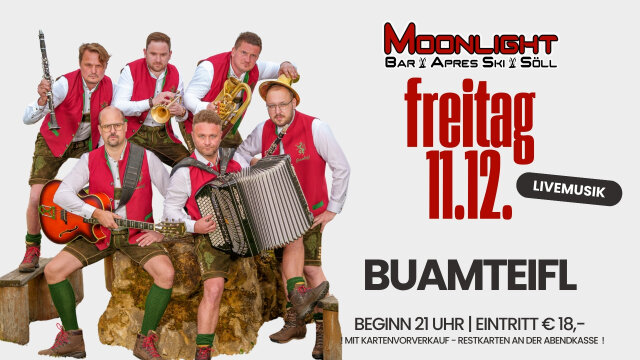 Buamteifl Moonlightbar Söll