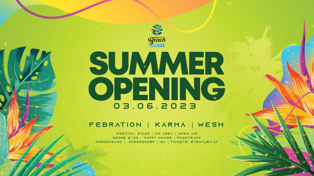 Summer Opening | Born To Beach
