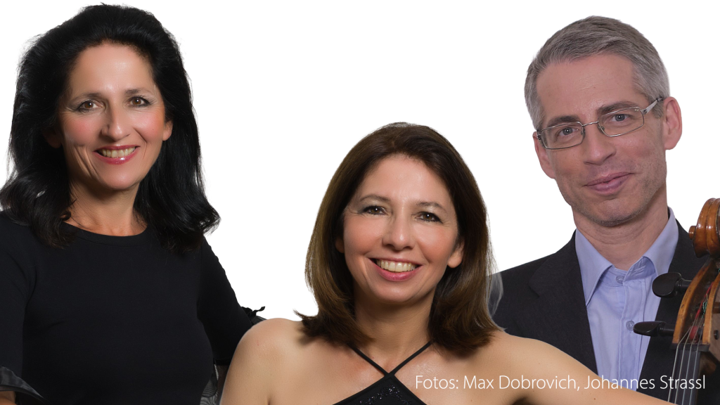 M.E. Schlosskonzerte: Karin Adam (Violine), Martin Först (Violoncello) und Doris Klavier (Klavier)