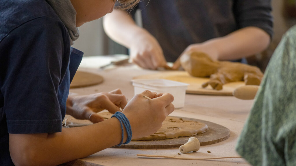Töpfern für Kinder