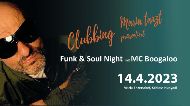 Maria tanzt – Funk & Soul Night mit MC Boogaloo