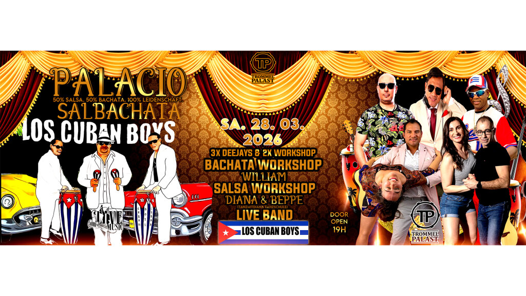 PALACIO SALBACHATA & Live Band 28.03.2026