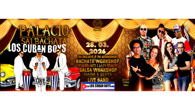 PALACIO SALBACHATA & Live Band 28.03.2026