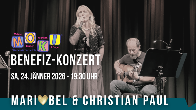 MARI BEL & Christian Paul – MOKI-BENEFIZKONZERT