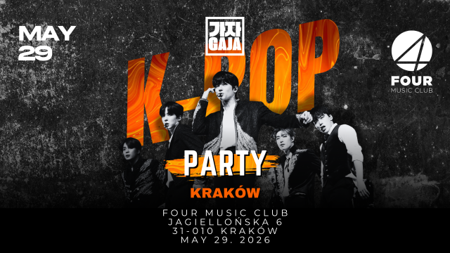 Gaja K-Pop Party May 29. Kraków
