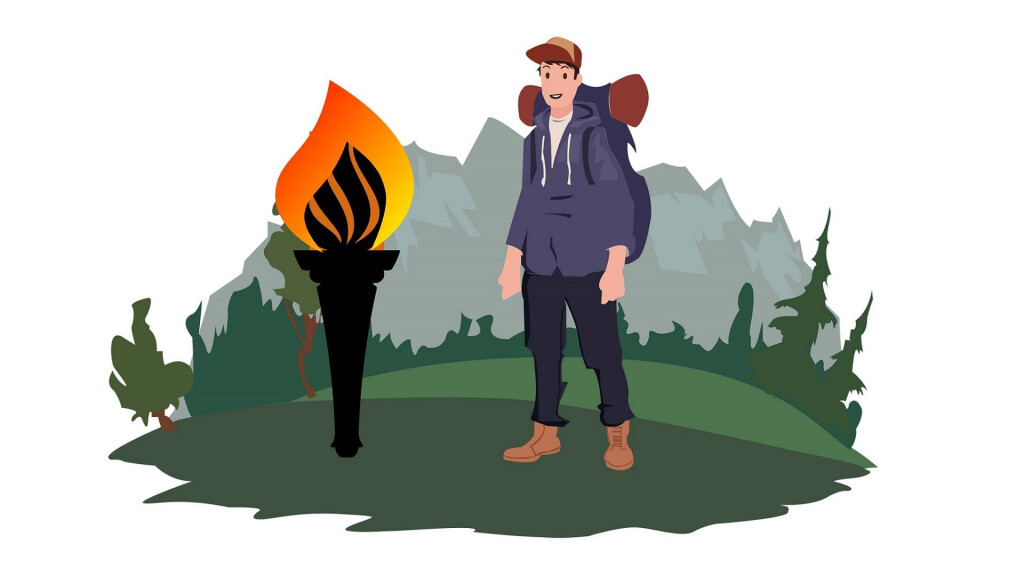 Nächtliche Fackelwanderung