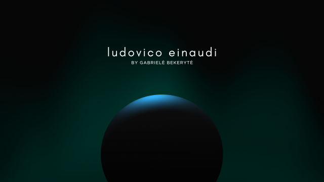 Ludovico Einaudi by Gabrielė Bekerytė