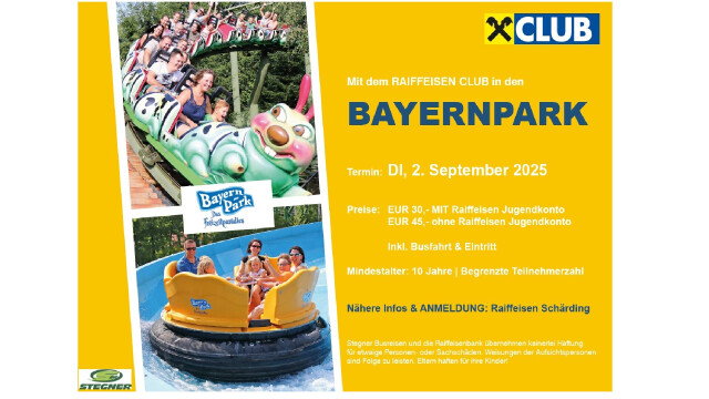 Raiffeisen Club Fahrt in den Bayernpark