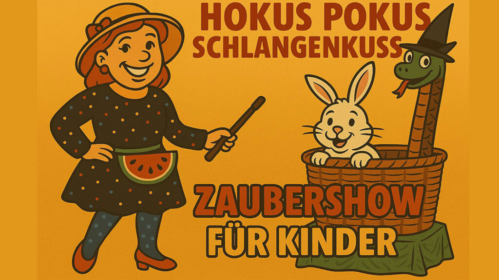 Hokus Pokus Schlangenkuss – Zaubershow für Kinder