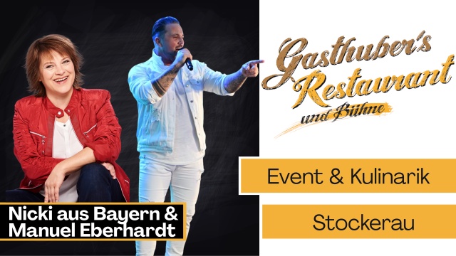Nicki aus Bayern & Manuel Eberhardt – Schlagerabend