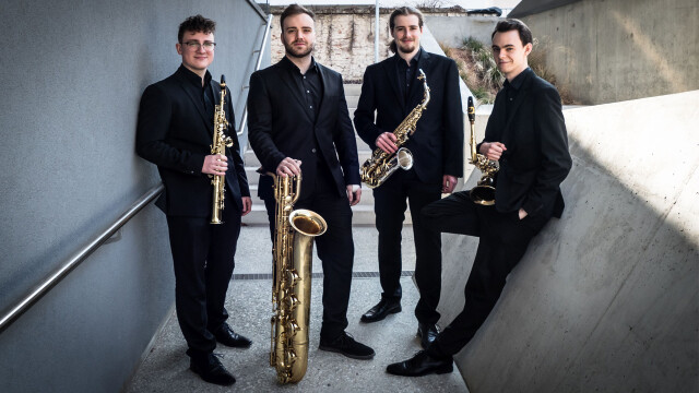 Kulturjause  QuArt Saxophonquartett „Ein Ausflug in die Welt der Musik des Saxophons“