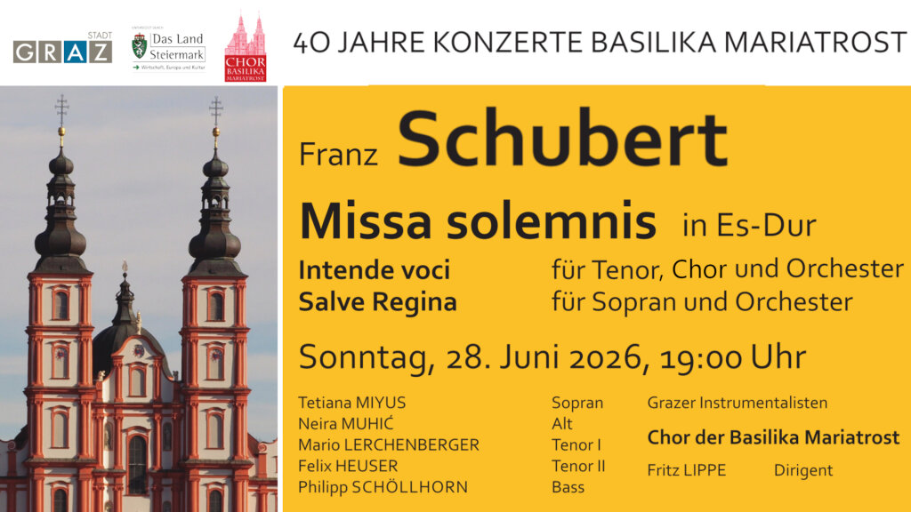 Franz Schubert: Missa Solemnis in Es-Dur