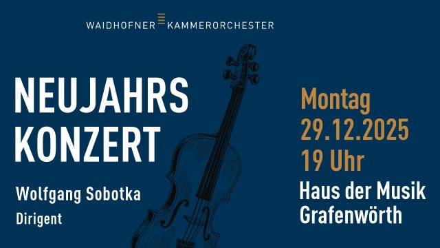 Neujahrskonzert des Waidhofner Kammerorchester