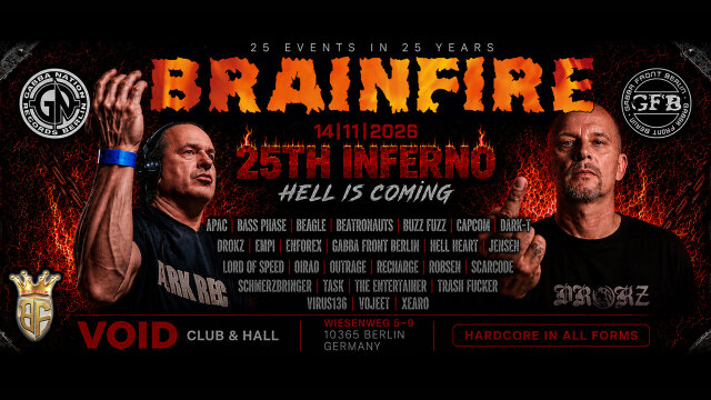 BRAINFIRE -25TH INFERNO-
