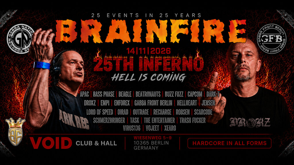 BRAINFIRE -25TH INFERNO-