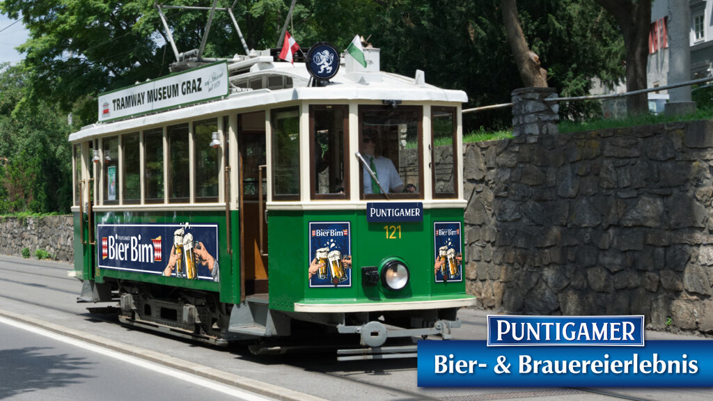 PUNTIGAMER WINTER Bier Bim – Verkostungsfahrt mit der Museumstramway