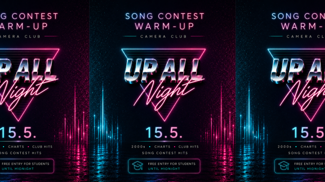 UP ALL NIGHT – Songcontest Warm Up