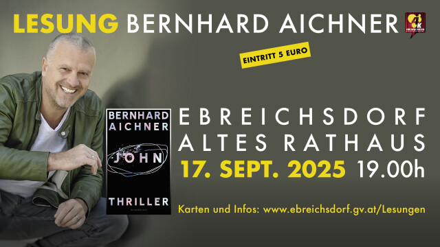 Lesung Berhard Aichner „John“