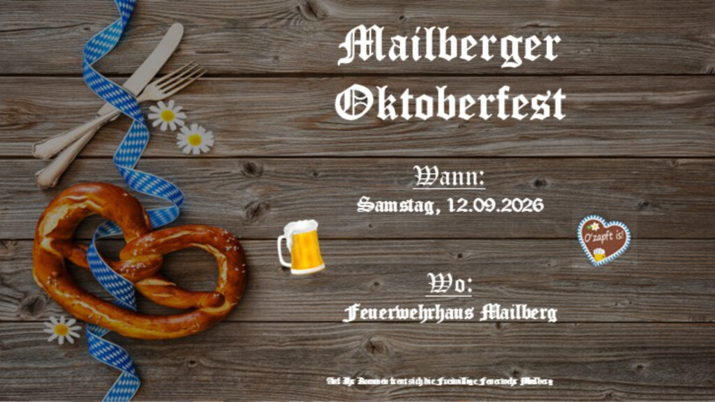 12. Mailberger Oktoberfest