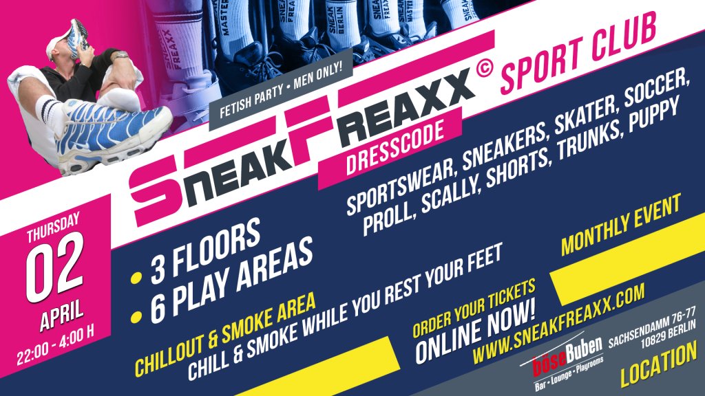 SNEAKFREAXX SPORT-CLUB • EASTER 2026