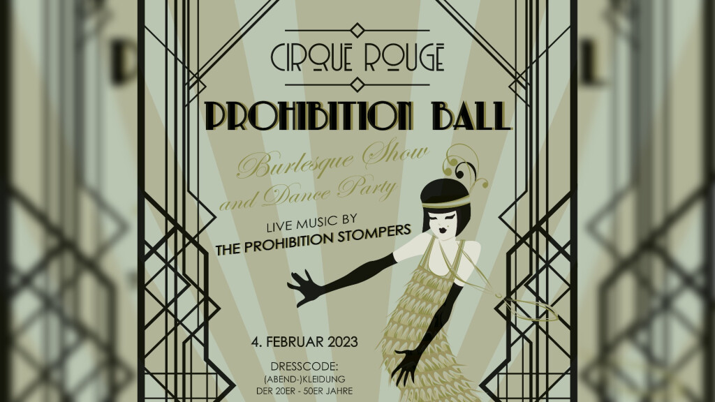 Cirque Rouge PROHIBITION BALL