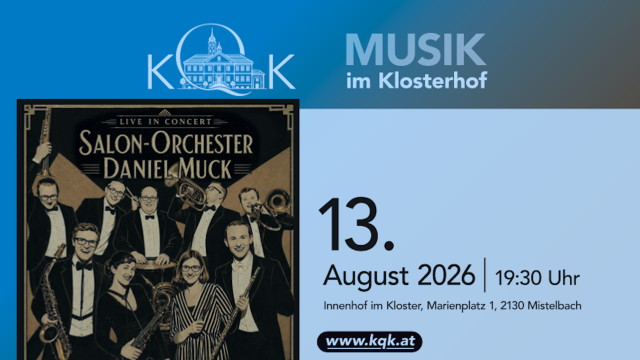 Salon-Orchester Daniel Muck. Ein Abend im Stil von Max Raabe.