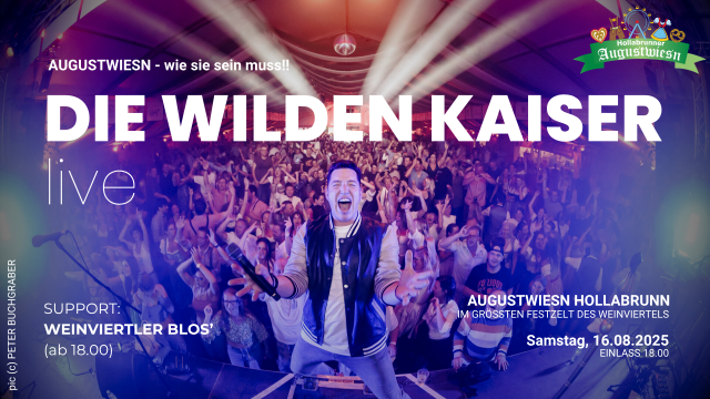Augustwiesn-Party mit DIE WILDEN KAISER
