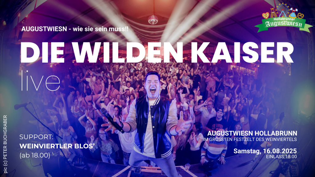 Augustwiesn-Party mit DIE WILDEN KAISER