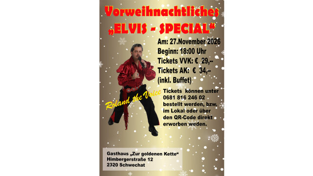 Vorweihnachtliches ELVIS SPECIAL