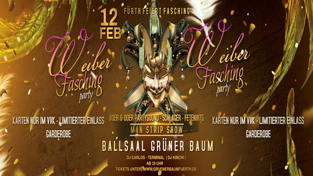 🤡 WEIBERFASCHING IM GRÜNEN BAUM 🤡