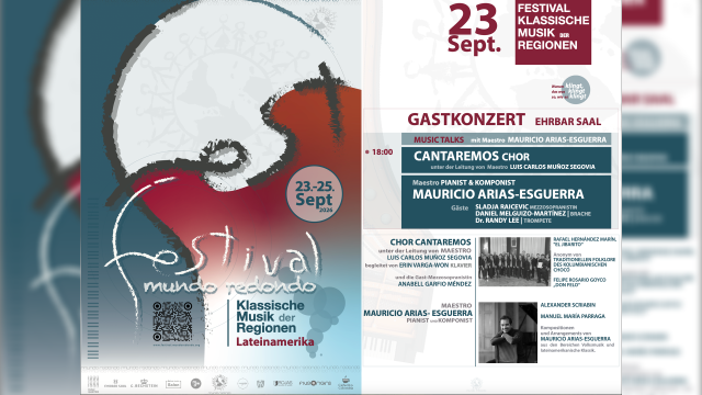 GASTKONZERT: FESTIVAL MUNDO REDONDO – „KLASSISCHE MUSIK DER REGIONEN“ WIEN 2026