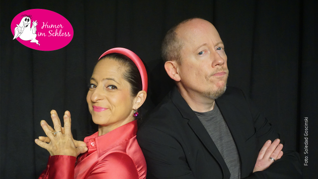 Humor im Schloss –  „Kinderlieder aus der Hölle“ – Caroline Athanasiadis u. Klaus Oppitz