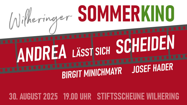 Sommerkino „Andrea lässt sich scheiden“