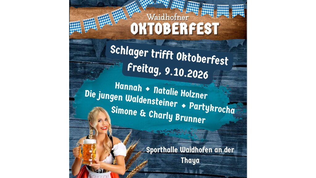 Schlager trifft Oktoberfest