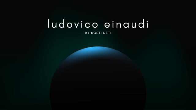 Ludovico Einaudi by Kosti Deti