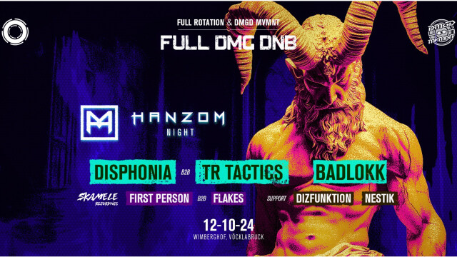 FULL DMG DNB SEASON OPENING „HANZOM Night“ @ Wimberghof Vöcklabruck