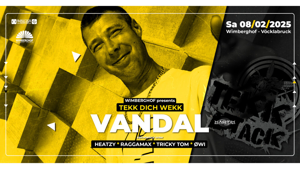 WIMBERGHOF pres. #TEKK DICH WEKK w/ VANDAL