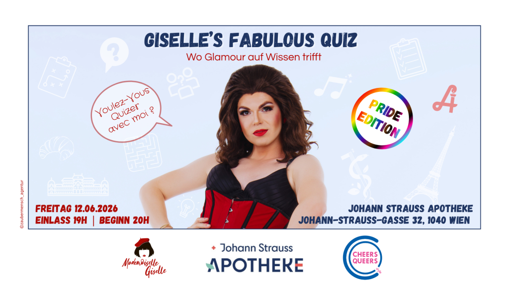 Giselle’s Fabulous Quiz – Wien – Pride Edition