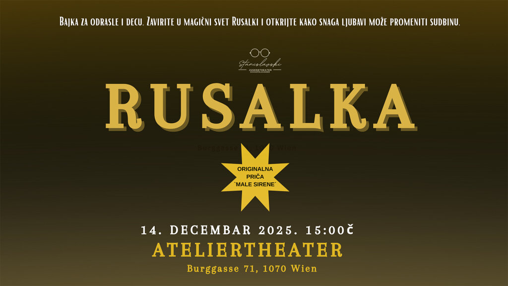 Rusalka – Die kleine Meerjungfrau auf der Suche nach sich selbst