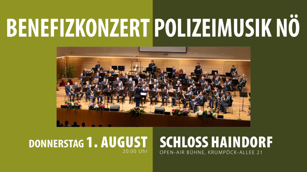 Benefizkonzert der Polizeimusik Niederösterreich
