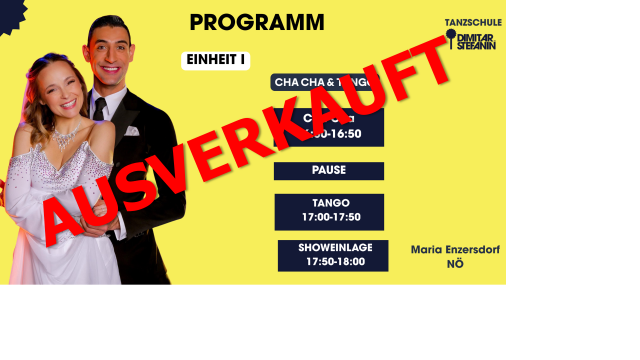 Tanzen mit den Dancing Stars Profis [Cha Cha & Tango]