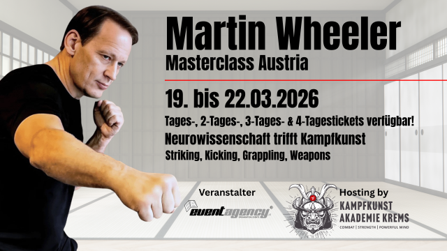 Martin Wheeler Masterclass Austria 2026