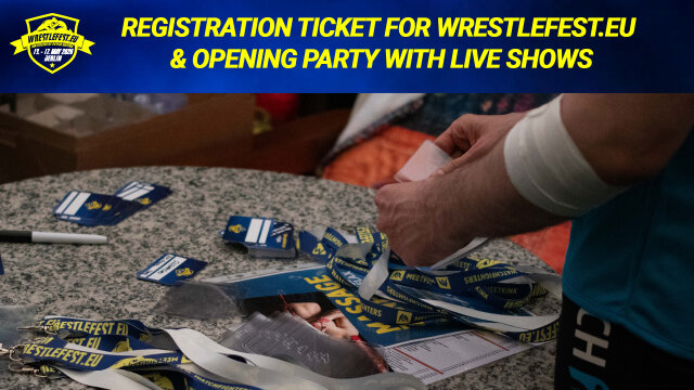 Wrestlefest Europe – Opening Night: Registration + Opening Party w/Show