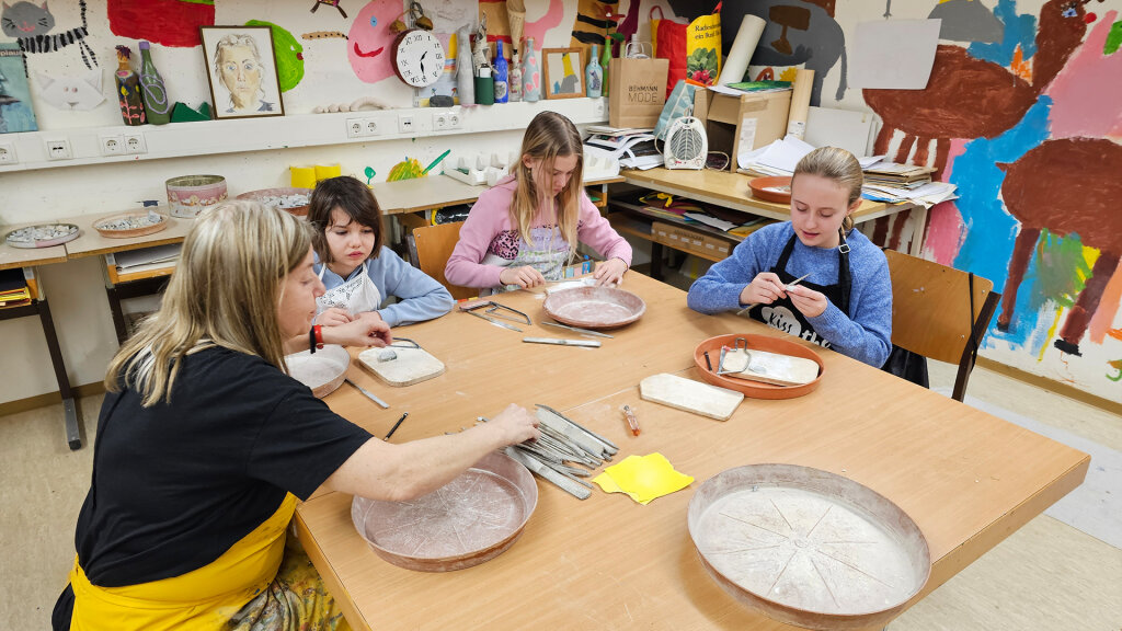 Speckstein schleifen